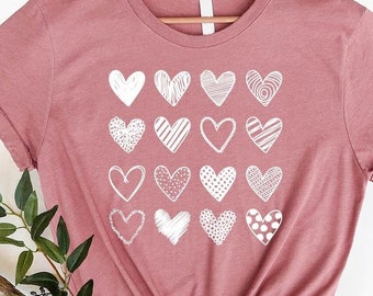 Love Shirt, Valentines Day Shirt, Lover Shirt, Couple Shirt, Valentines Day Shirt, Heart Tee, Cute Valentine Shirt, Singles Day Shirt,