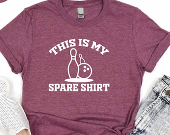 This Is My Spare Bowling Shirt - Bowler Gift Tee