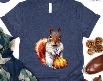 Squirrel Lover Gift, Squirrel Shirt, Squirrel Lover Tee, Animal Lover Shirt, Nature Lover Shirt, Forest Animal Shirt, Squirrel Nuts Shirt