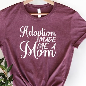 Adoption kid mom Shirt, Adoption Shirt, Adoption TShirt, Kid's Adoption Shirt, Adoption Mom Shirt,Adoption Day, Adoption Gift, Adoption Gift