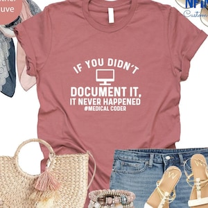 Funny Medical Coder Shirt, Medical Coding Tee, Medical Tech Tee, Medical School Graduation Shirt, Medical Coding Graduation Gifts, Coder Tee