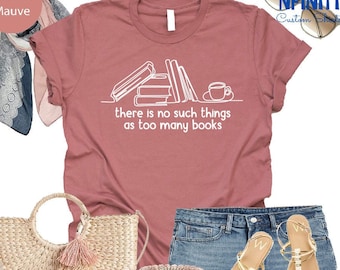 Book Lover Shirt, Reading Shirts, Funny Book Shirt, Bibliophile Shirt, Teacher Book Shirts, Book Gifts, Librarian Shirt, Bookish Shirts