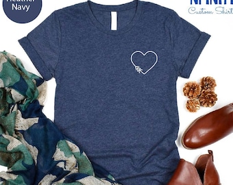 Down Syndrome Awareness Pocket T-Shirt: Lucky Few T21 Tee