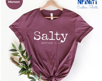 Salty Beach Shirt: Unisex Vacation Tee