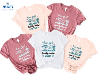 First Family Cruise T-shirt, Family Cruise Shirts, Matching Family Cruise Shirts, Cruise Shirts For Family, Cruise Vacation Gift Shirt