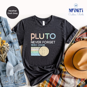 Retro Pluto Shirt: Astronomy Science Tee, Space Lover Gift