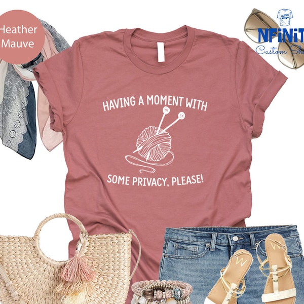 Cute Knitting T Shirts Etsy