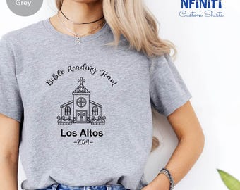 Custom Church Silhouette Shirt: Christian Faith Apparel