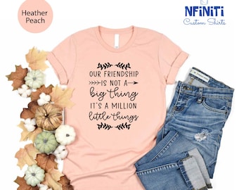 Funny Friendship Shirt, Bestie Matching Tee