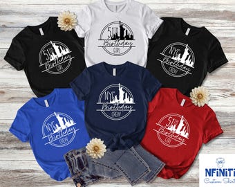 NYC Birthday Crew Shirt, Birthday Vacation Tee