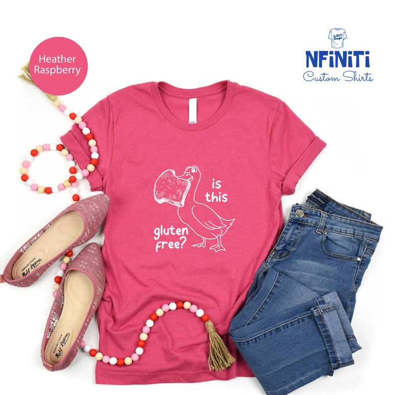 Funny Gluten Free Shirt: Celiac Disease & Food Allergy Awareness image 4