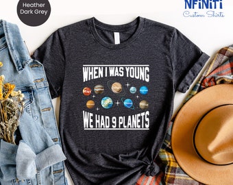 Planets Shirt, Solar System T-shirt, Outer Space Gift, Galaxy Shirt, Space Shirt, Astronomy Gift, Astrology Shirt, Cosmic Shirt