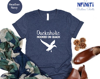 Duckaholoic Shirt, Ducks Shirt, Ducks Tshirt,Animal Lover shirt, Duck Mom Shirt, Cute Farm Gift, Duck Lover Shirt, Sarcastic Duck Shirt