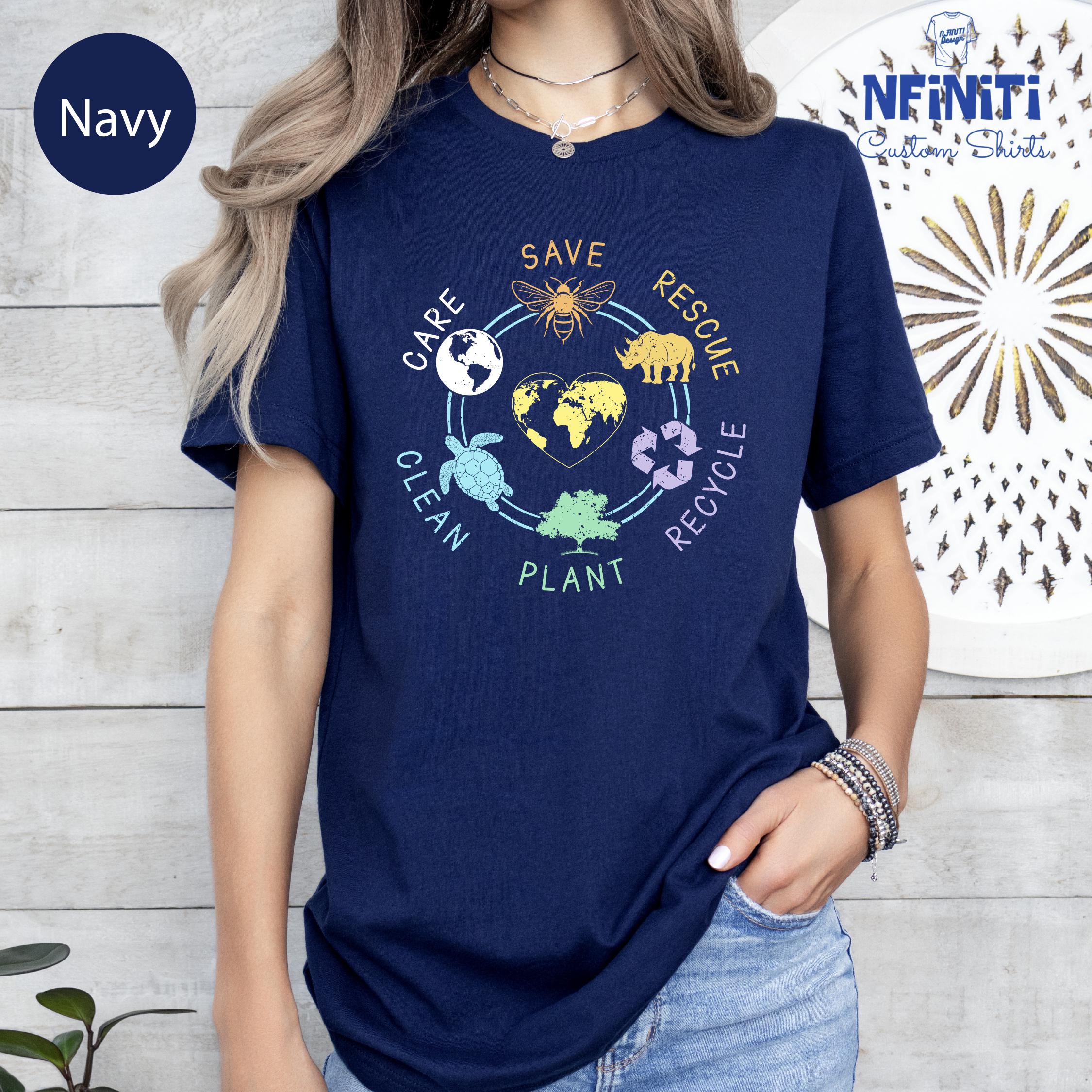 Save the Planet Tee: Eco-friendly Environmental Activist Shirt - Etsy