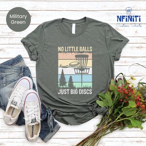 Retro Disc Golf Tee: Funny Sports Shirt, Gift for Disc Golfer image 7