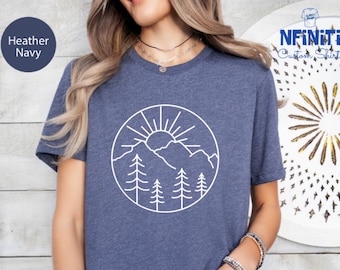 Adventure TShirt, Adventure Shirt, Camping Shirts, Mountain TShirt, Hiker TShirts, Nature Lover Shirt, Camping Gift, Vacation Shirt