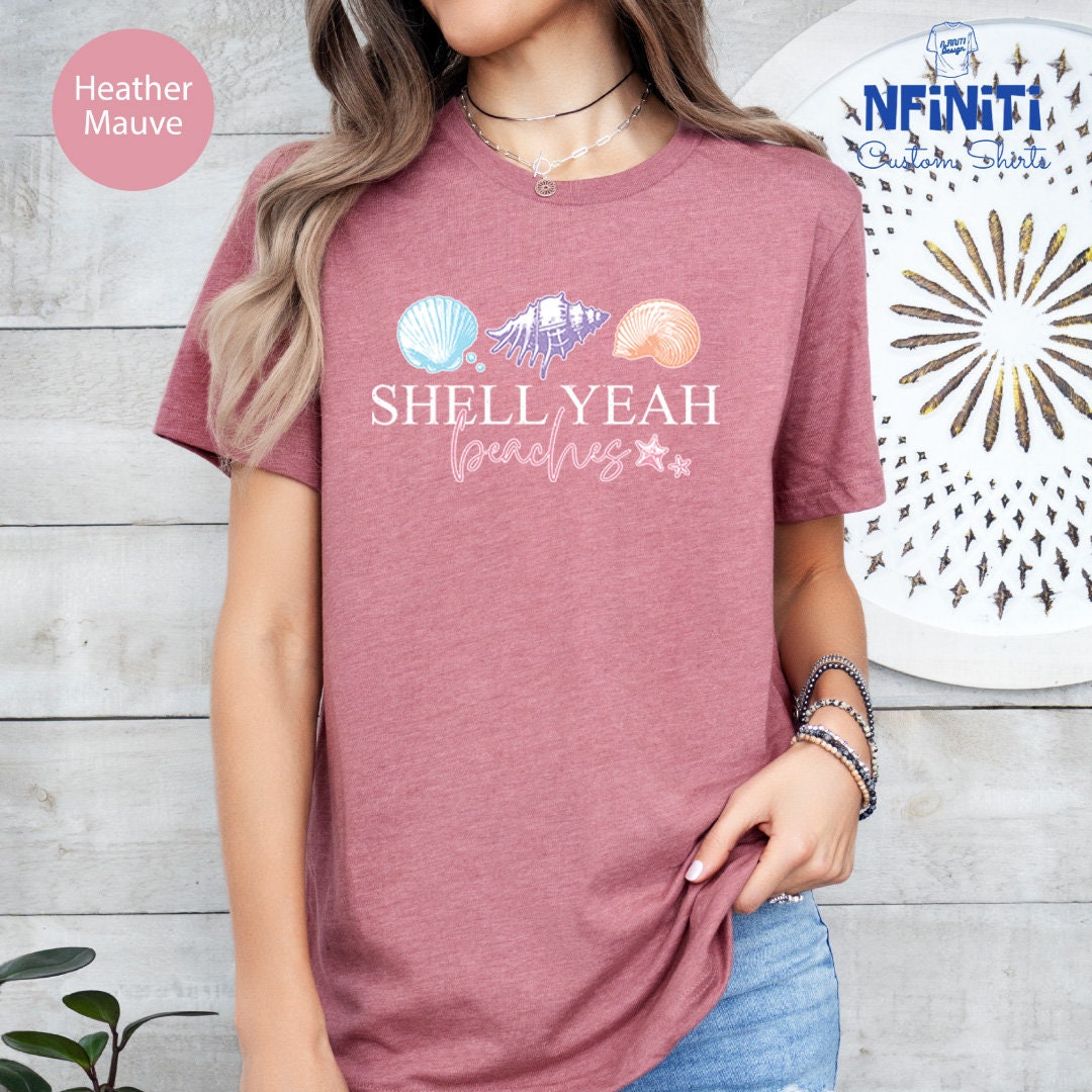 Summer Beach Funny Vacation Shirts With Sayings, Beach Vibes Shirt ...