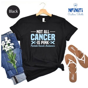 Prostate Cancer Awareness Tee: Support Warrior T-Shirt image 3