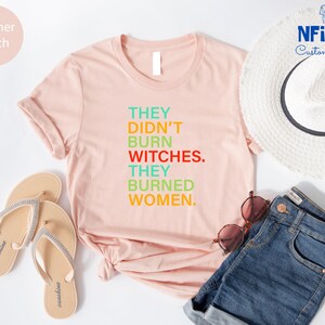 Feminist Witch Shirt: Women's Rights, Pro Choice Activist Tee immagine 3