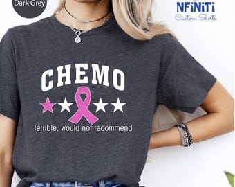 Funny Chemo Warrior T-Shirt: Breast Cancer Awareness Gift