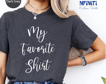 Custom Text Shirt: Personalized T-Shirt, Make Your Own Tee