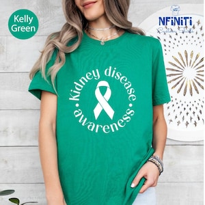 Kidney Disease Shirt, Kidney Awareness Shirt, Kidney Support Tee, Kidney Survivor Shirt, Kidney Matching Shirt, Kidney Diseases Mom Dad
