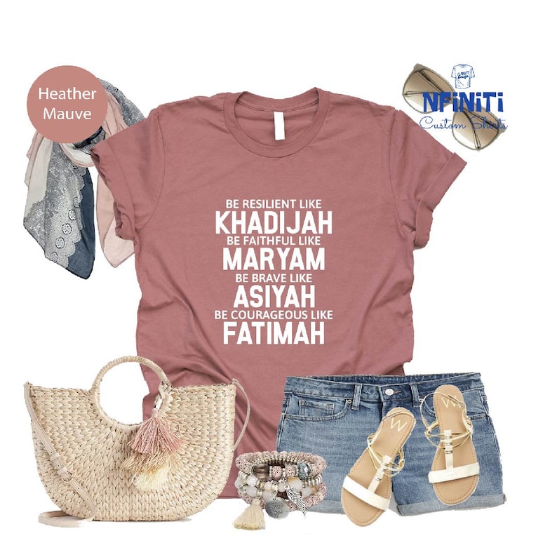 a t - shirt that says, be brilliant like khadjjah mar