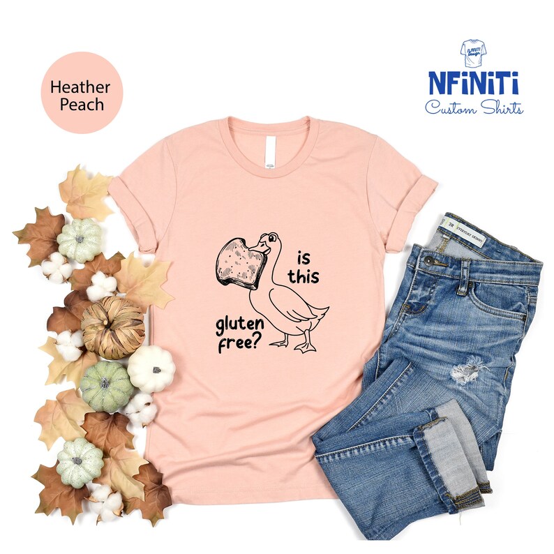 Funny Gluten Free Shirt: Celiac Disease & Food Allergy Awareness image 3