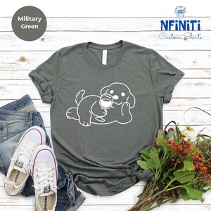 Wine Dog Mom T-Shirt, Drinking Wine Gift image 7