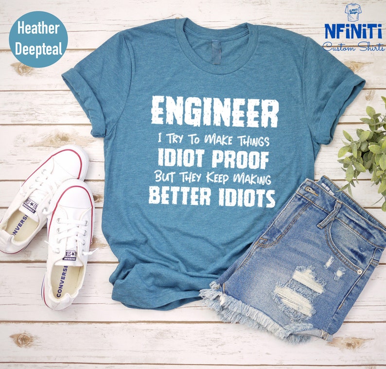 Funny Engineer Shirt, Engineer Gifts, Engineer Student Gift, Engineer Graduation, Engineering Shirt, Funny Engineer Gift, Engineer Teacher Bild 5