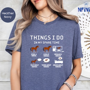 Horse Gift For Women, Horseback Riding Shirt, Horseback Sport Gift, Cute Horse Shirt, Horse Rider Gift, Horse Riding Shirt, Horse Lover Tee