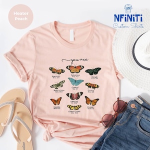 Butterfly Bible Verse Shirt, Religious Shirt, Christian Shirt, Motivational Tee, Beautiful Butterflies Shirt, Spring Tee, You Are Beautiful