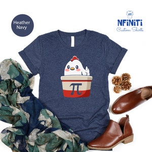 Chicken Pot Pi Shirt, Pi Day T-Shirt, Math Shirt, Funny Math Gift, Math Teacher Shirt, Math Teacher Gift, Mathematics Major Shirt image 4