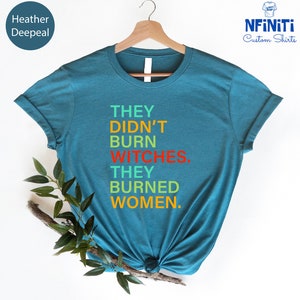 Feminist Witch Shirt: Women's Rights, Pro Choice Activist Tee immagine 5