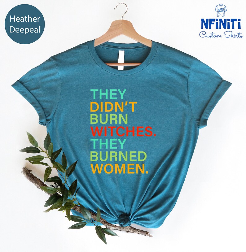 Feminist Witch Shirt: Women's Rights, Pro Choice Activist Tee immagine 5