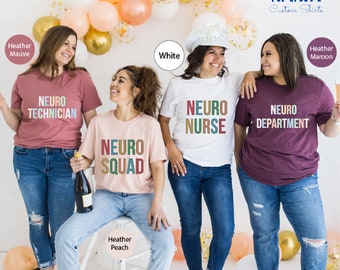 Custom Neuro Squad Shirt, Neurology Nurse Gift