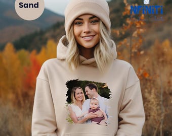 Custom Photo Hoodie: Personalized Family Picture Gift