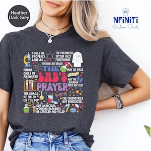 The Lab&#39;s Prayer Shirt, Lab Tech Shirt, Laboratory Shirt, Lab Week 2025 Shirt, Lab Scientist Tee, The Lab Is Everything Shirt,Lab Week Shirt