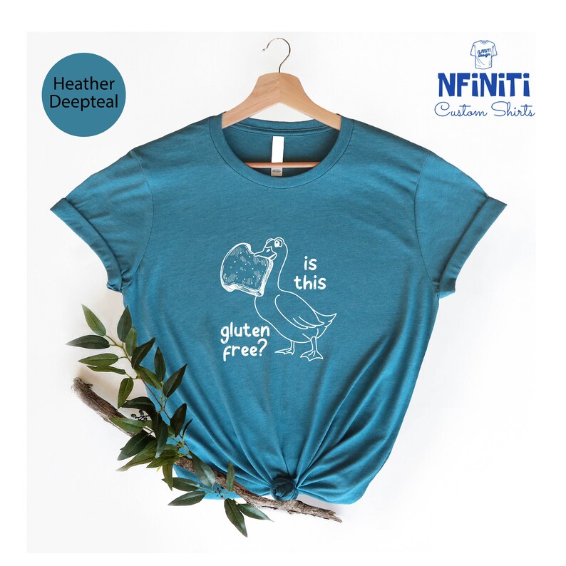Funny Gluten Free Shirt: Celiac Disease & Food Allergy Awareness image 5