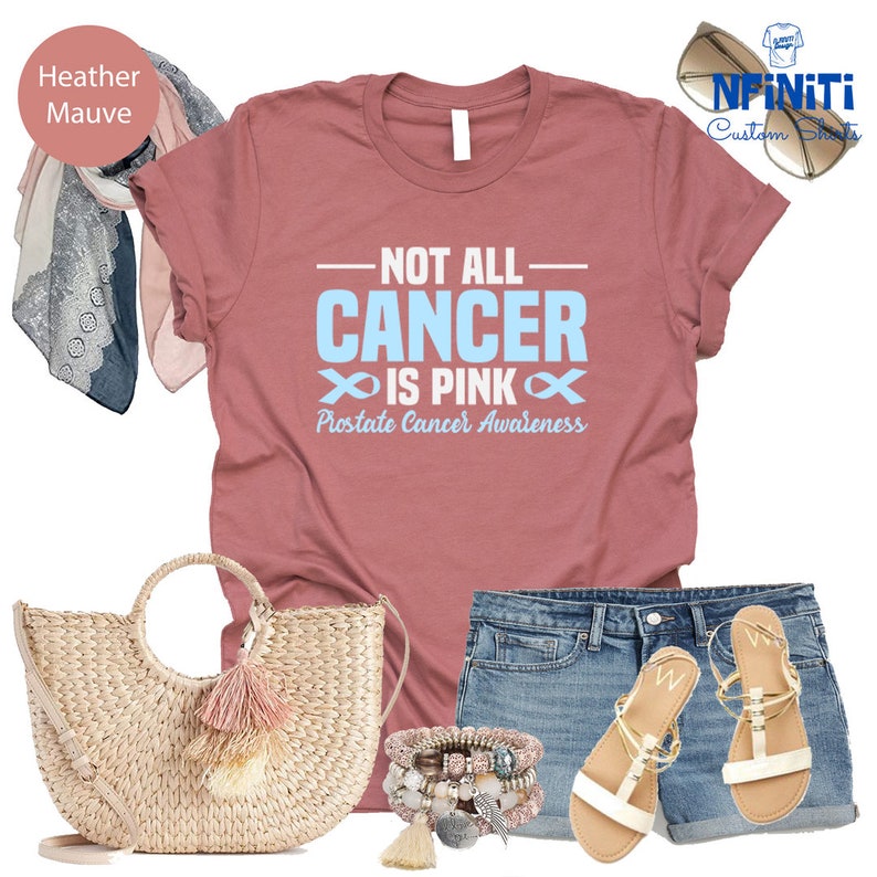 Prostate Cancer Awareness Tee: Support Warrior T-Shirt image 5