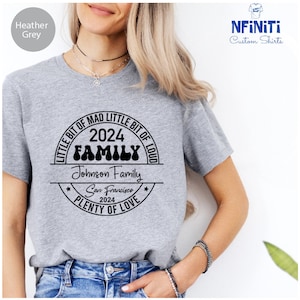 Custom Design Matching Family Reunion Shirt, Family Name Matching Vacation Customized Shirt, Family Reunion Gift, Family Trip Custom Shirt