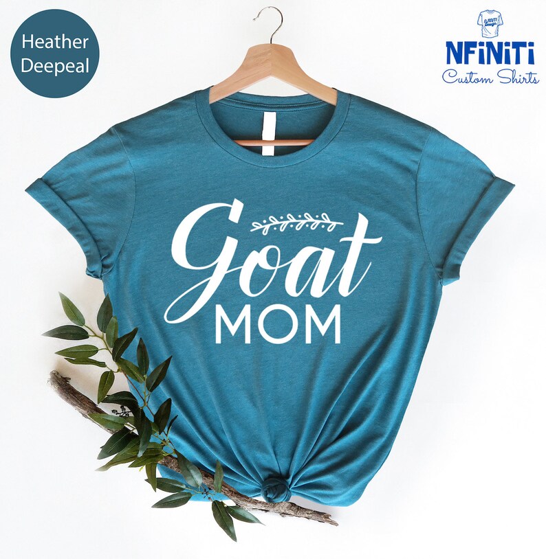 Goat Mom Shirt: Funny Farmer Tee, Goat Lover Gift image 4