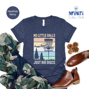 Retro Disc Golf Tee: Funny Sports Shirt, Gift for Disc Golfer image 5