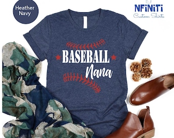 Baseball Nana Shirt: Game Day Grandma Tee