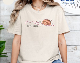 Healing Is Not Linear Shirt: Mental Health Awareness Tee