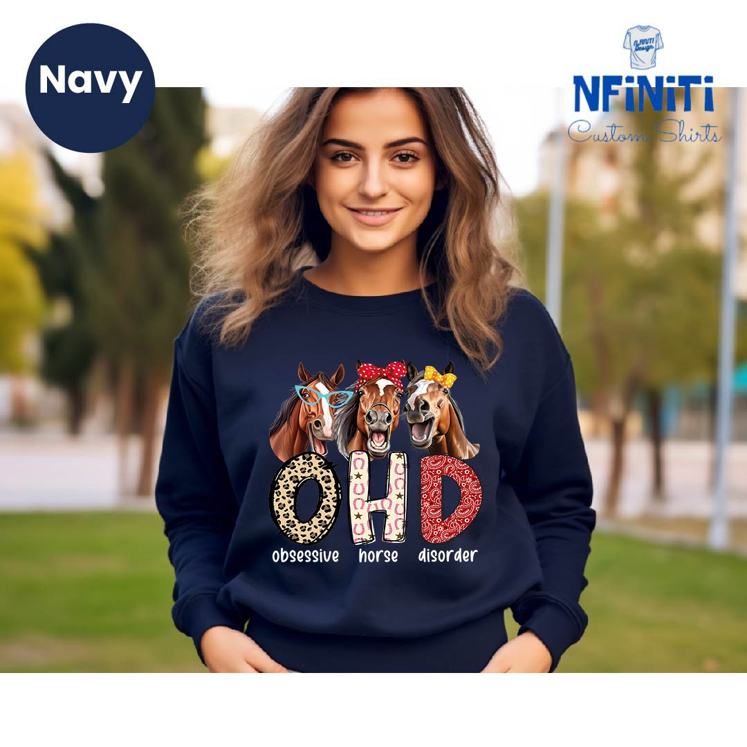 Horse Lover Sweatshirt, Funny Horse Sweatshirt, Gift for Horse Lover