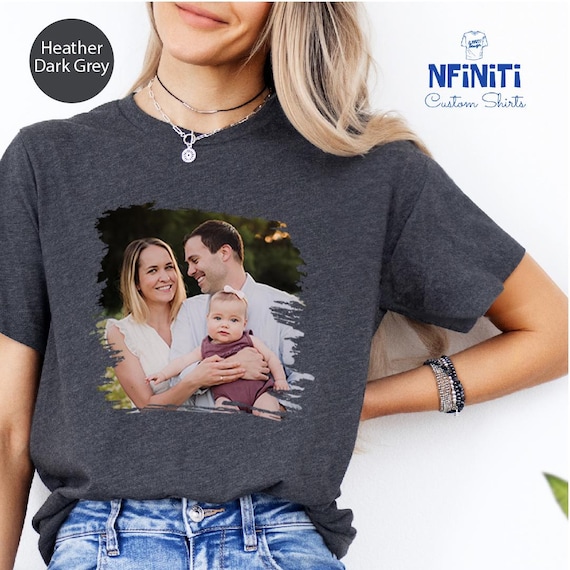Custom Photo T-Shirt: Personalized Family Picture Tee