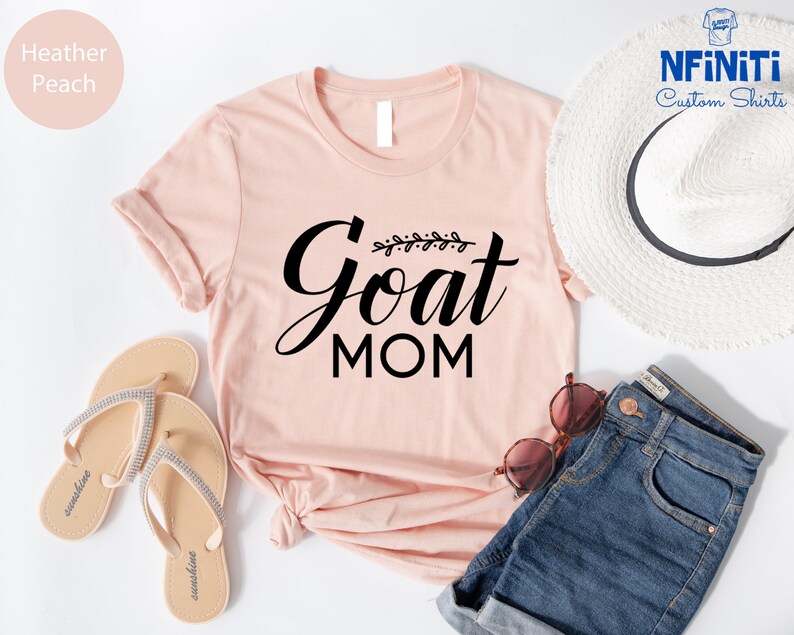 Goat Mom Shirt: Funny Farmer Tee, Goat Lover Gift image 3
