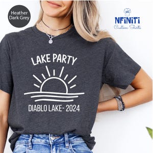 Custom Lake Name Tee: Personalized Lake Life Shirt