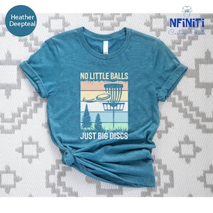 Retro Disc Golf Tee: Funny Sports Shirt, Gift for Disc Golfer image 4